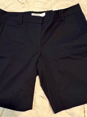 LOFT Marisa Modern Women's Black Shorts with stretch